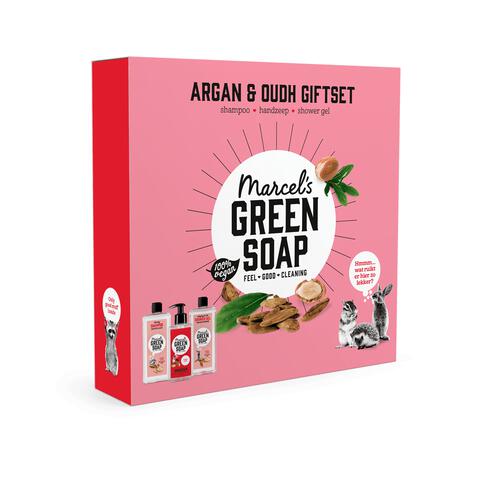Marcel's Green Soap Giftset Argan & Oudh