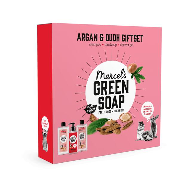 Marcel's Green Soap Giftset Argan & Oudh