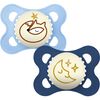 MAM Original Fopspeen Night 0-6 Maanden Blauw 2 stuks&nbsp;