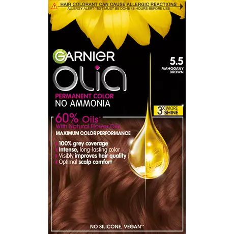 Garnier Olia Mahonie Lichtbruin 5.5 Permanent Zonder Ammoniak
