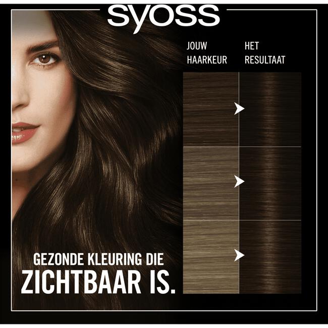 Syoss Oleo Intense 4-86 Fluweelbruin/Châtain Velours