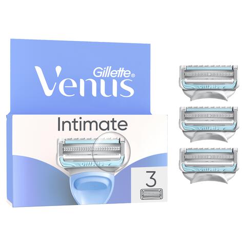 Gillette Venus Intimate Navulmesjes 3 Stuks