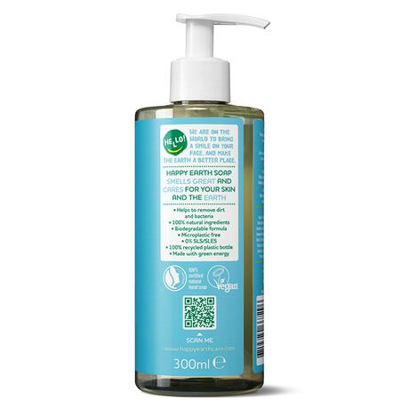 Happy Earth 100% Natuurlijke Cedar Lime Handzeep 300 ML