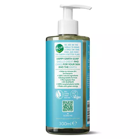 Happy Earth 100% Natuurlijke Cedar Lime Handzeep 300 ML