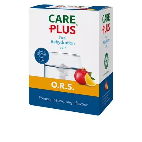 Care Plus O.R.S. Sachets Granaatappel Sinaasappel 10 stuks