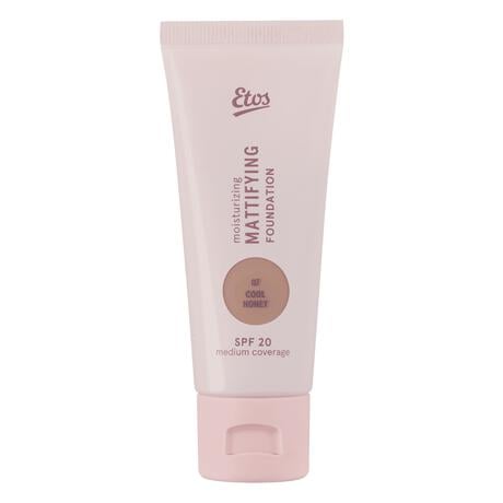 Etos Moisturizing Mattifying Foundation SPF 20 07 Cool Honey