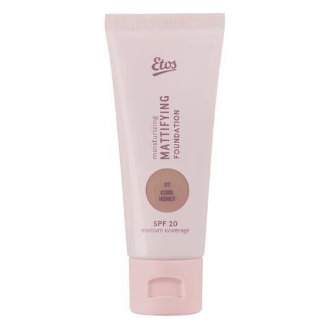 Etos Moisturizing Mattifying Foundation SPF 20 07 Cool Honey