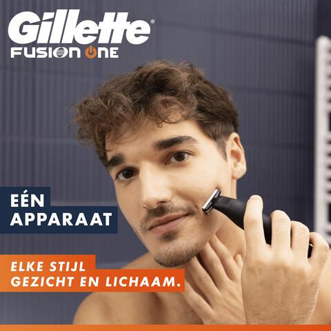 Gillette Fusion One Hybrid Trimmer & Scheerapparaat