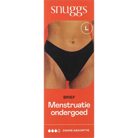 Snuggs Brief Tencel™ Heavy Absorption Black L