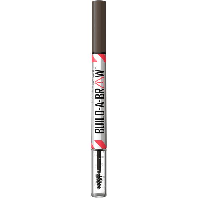 Maybelline New York BUILD A BROW Wenkbrauwpen/fixeergel 262 Black Brown