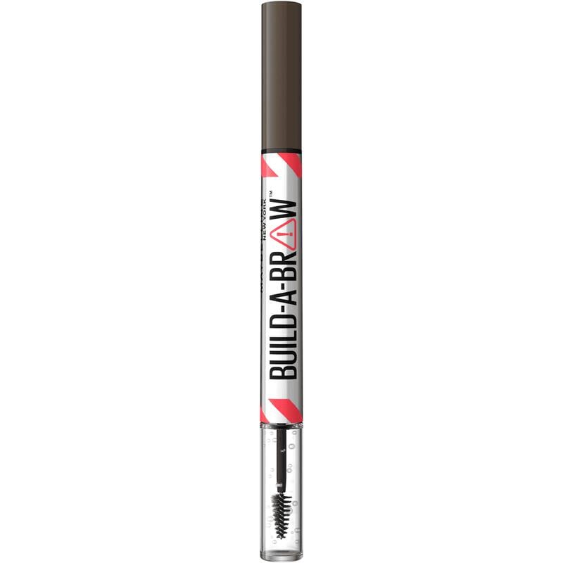 Maybelline New York BUILD A BROW Wenkbrauwpen/fixeergel 262 Black Brown