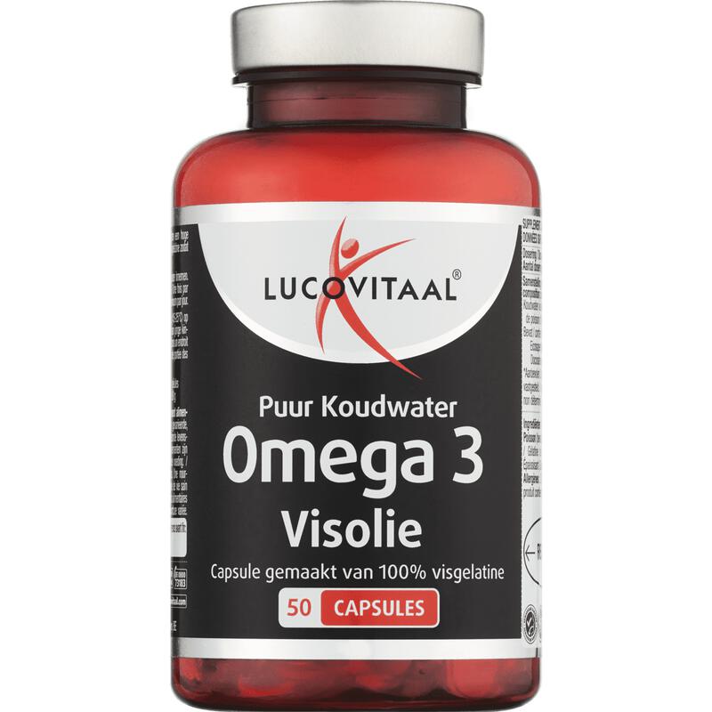 Lucovitaal Omega 3 Visolie Capsules 50 stuks