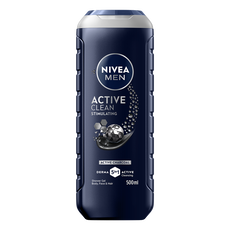NIVEA MEN Active Clean 5-In-1 Douchegel & Shampoo 500 ML