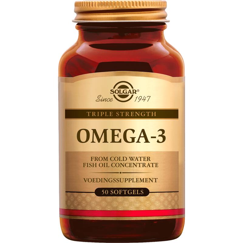 Solgar Omega 3 Triple Strength Softgels 50 stuks