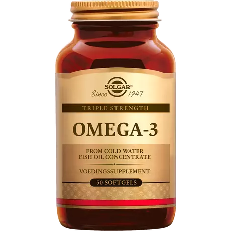 Solgar Omega 3 Triple Strength Softgels 50 stuks