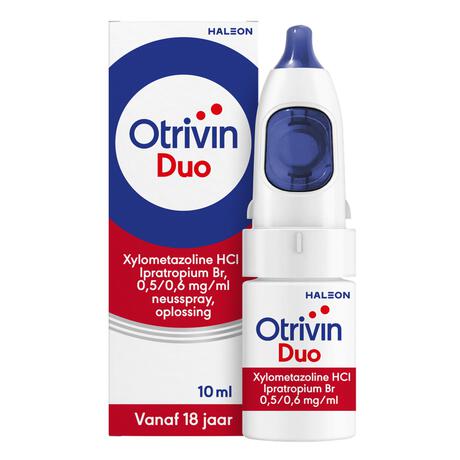 Otrivin Duo Xylometazoline HCl Ipratropium Br, 0,5/0,6 MG/ML Neusspray 10 ML