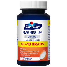 Davitamon Magnesium Citraat Tabletten 50+10 stuks
