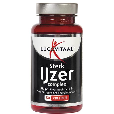 Lucovitaal IJzer Sterk Complex Tabletten 60 stuks