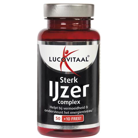 Lucovitaal IJzer Sterk Complex Tabletten 60 stuks