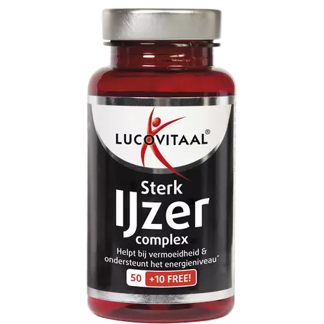 Lucovitaal IJzer Sterk Complex Tabletten 60 stuks