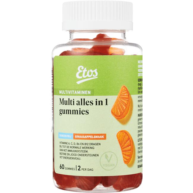 Etos Multi Allesin1 gummies 60 stuks