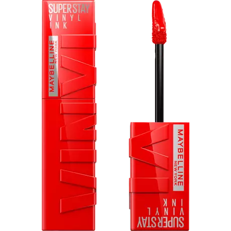 Maybelline New York SuperStay Vinyl Ink Lipstick 25 Red-Hot