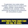 Advil Reliva Forte Liquid-Caps 400 MG Voor Pijn En Koorts 20 Stuks