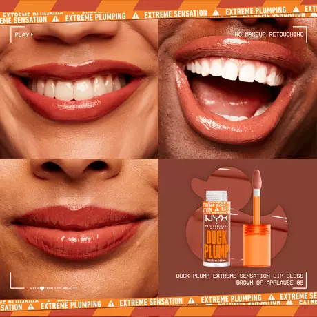 NYX Professional Makeup Duck Plump Lip Plump Laquer Lipgloss 5 Brown