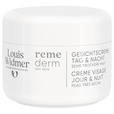 Louis Widmer Remederm Dry Skin Gezichtscrème Licht Geparfumeerd 50 ML