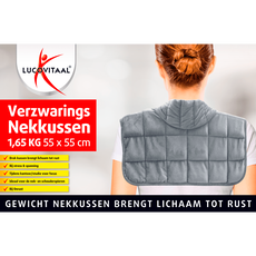 Lucovitaal Verzwarings Nekkussen 1.65 KG