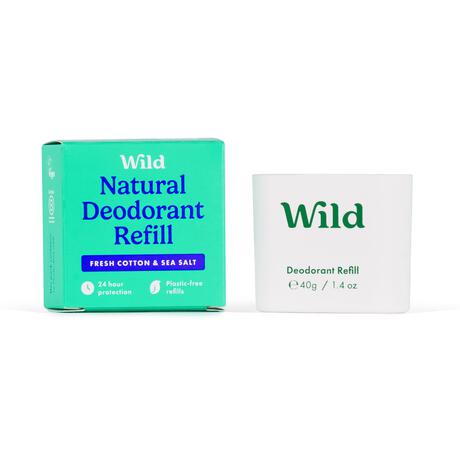 Wild Fresh Cotton & Sea Salt Refill Deodorant Stick 40 GR