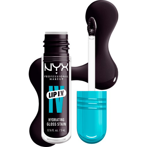 NYX Professional Makeup Lip IV Hydraterende Lipgloss Stain Grape Gushin