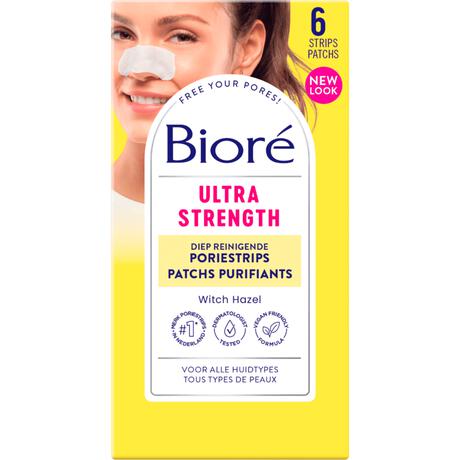 Bioré Ultra Diep Reinigende Poriestrips 6 stuks