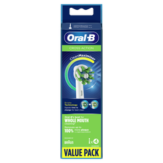 Oral-B Cross Action Opzetborstels Wit 4 Stuks