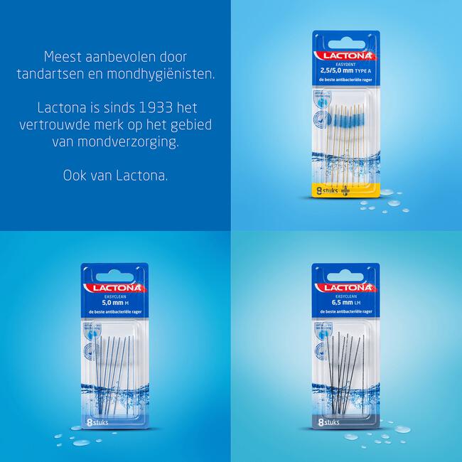 Lactona Easydent 3.1/8.0 mm TYPE B 8 stuks
