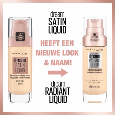 Maybelline Dream Radiant Liquid - 30 Sand - Foundation
