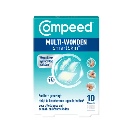 Compeed Smartskin Multiwond Mixpack 10 stuks