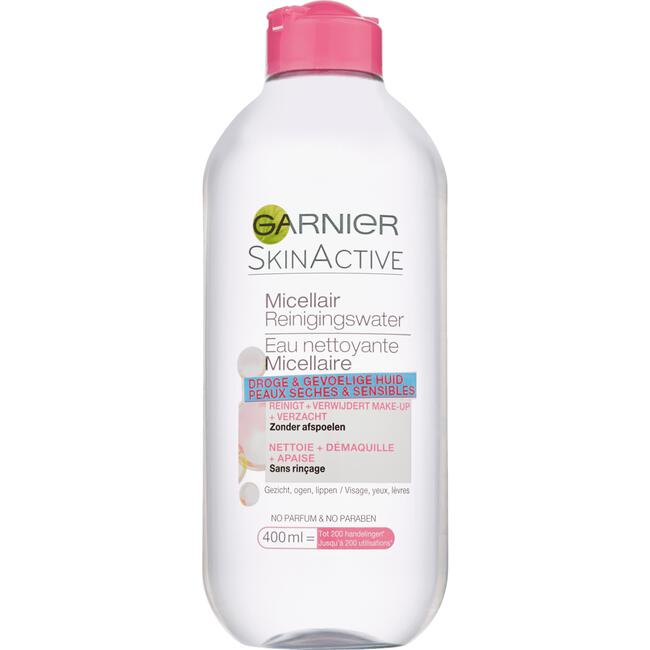 Garnier SkinActive Micellair Reinigingswater Droge Huid 400 ML