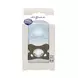 Difrax Fopspeen Natural Siliconen 0-6M Ice/Clay 2 stuks