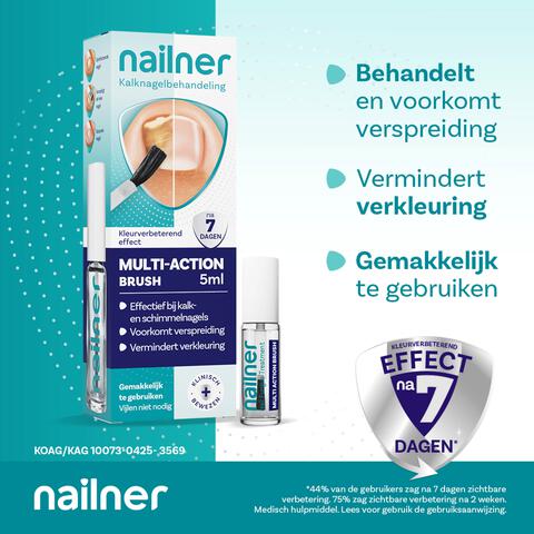 Nailner Kalknagelkwastje Multi-Action 5 ML