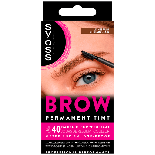 Syoss Browtint Wenkbrauw Verf Lichtbruin 1 stuk
