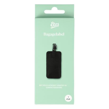 Etos Bagagelabel Kunstleer