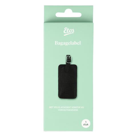 Etos Bagagelabel Kunstleer