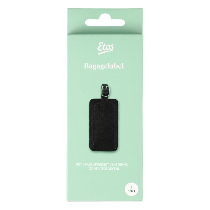 Etos Bagagelabel Kunstleer
