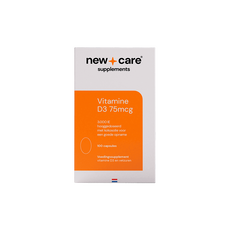 New Care Vitamine D3 75mcg Capsules 100 stuks