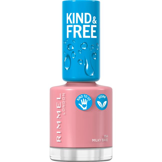 Rimmel London KIND & FREE Vegan Nagellak 154 Milky Bare