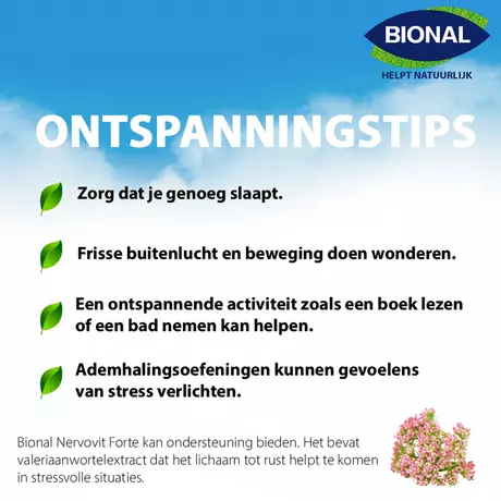Bional Nervovit Forte Tabletten 45 stuks