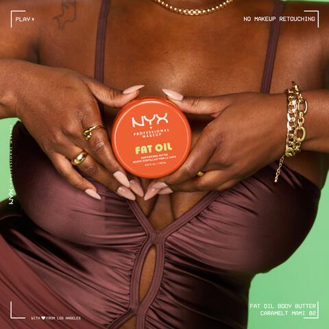 NYX Professional Makeup Fat Oil Caramelt Mami Body Butter Mini 50 ML
