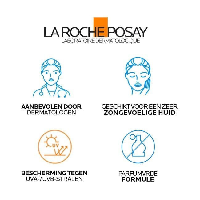 La Roche-Posay Anthelios UVMune 400 Onzichtbare Zonnefluide Anti-pigmentvlekken SPF50+ 50 ML