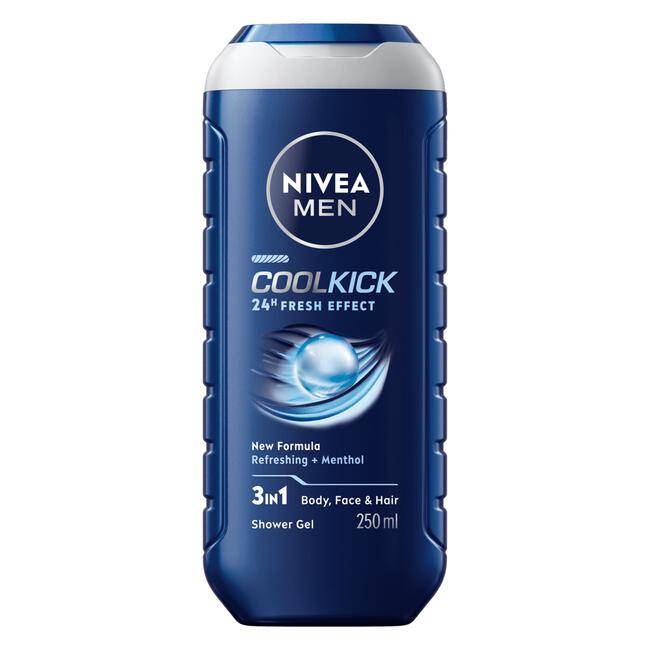 NIVEA MEN Cool Kick Douchegel 250 ML